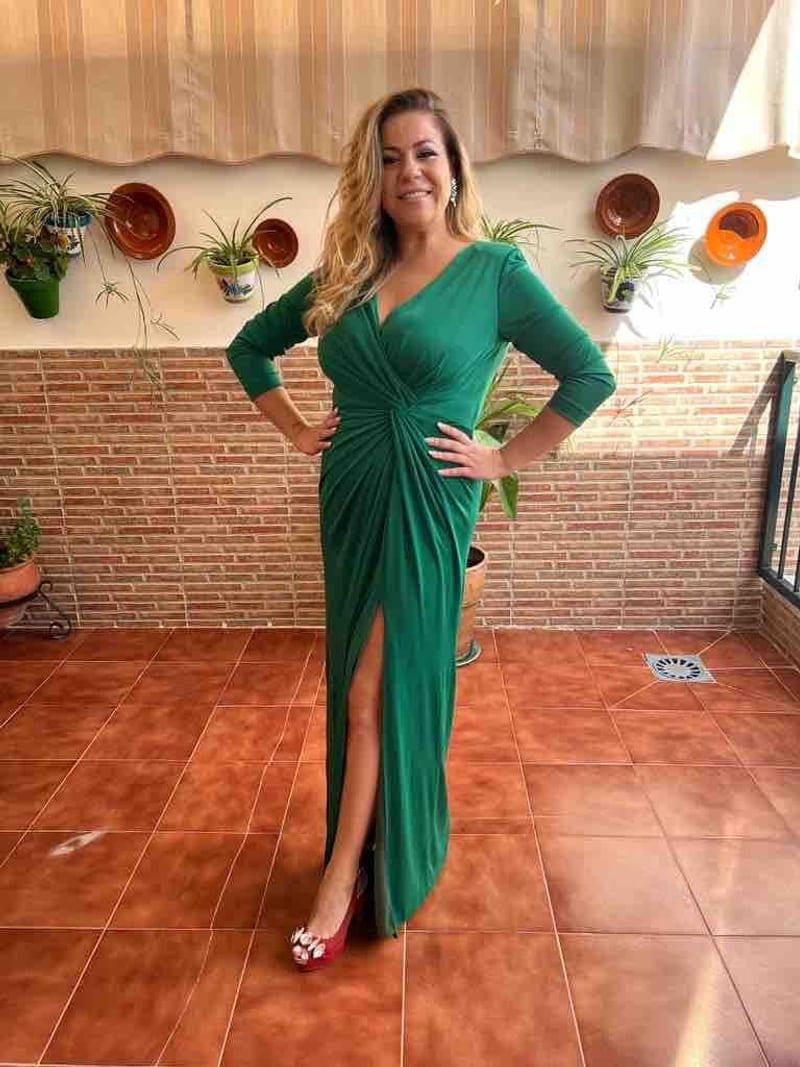 Alquilar Vestido noche boda de Aire Barcelona, talla XL, en Jointy