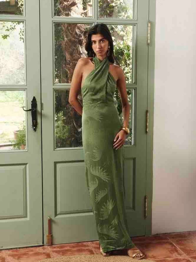 Alquilar Vestido verde baymo de BAYMO THE LABEL, talla S, en Jointy