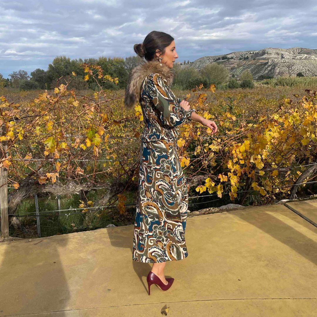 Conjunto dos piezas PIETRA - vestido de invitada para boda en Jointy