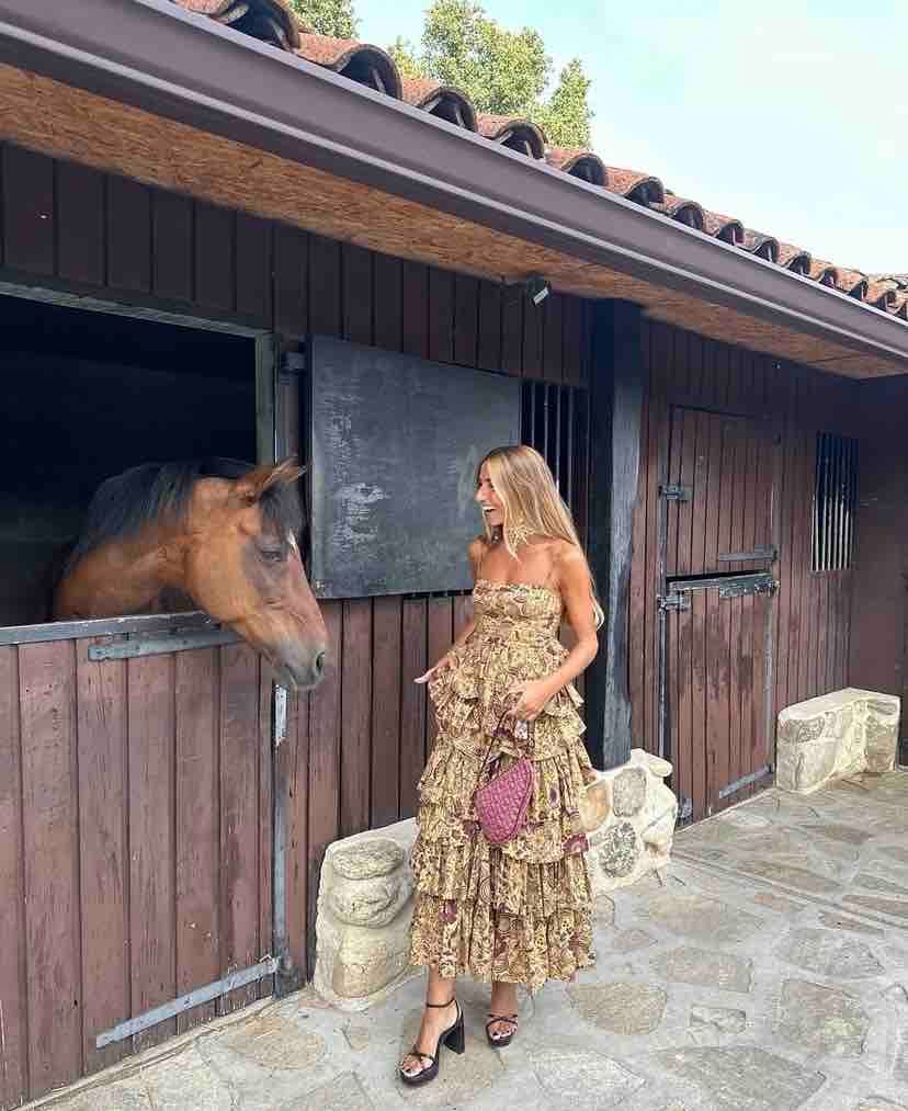 Vestido volantes Ulla Johnson - vestido de invitada para boda en Jointy