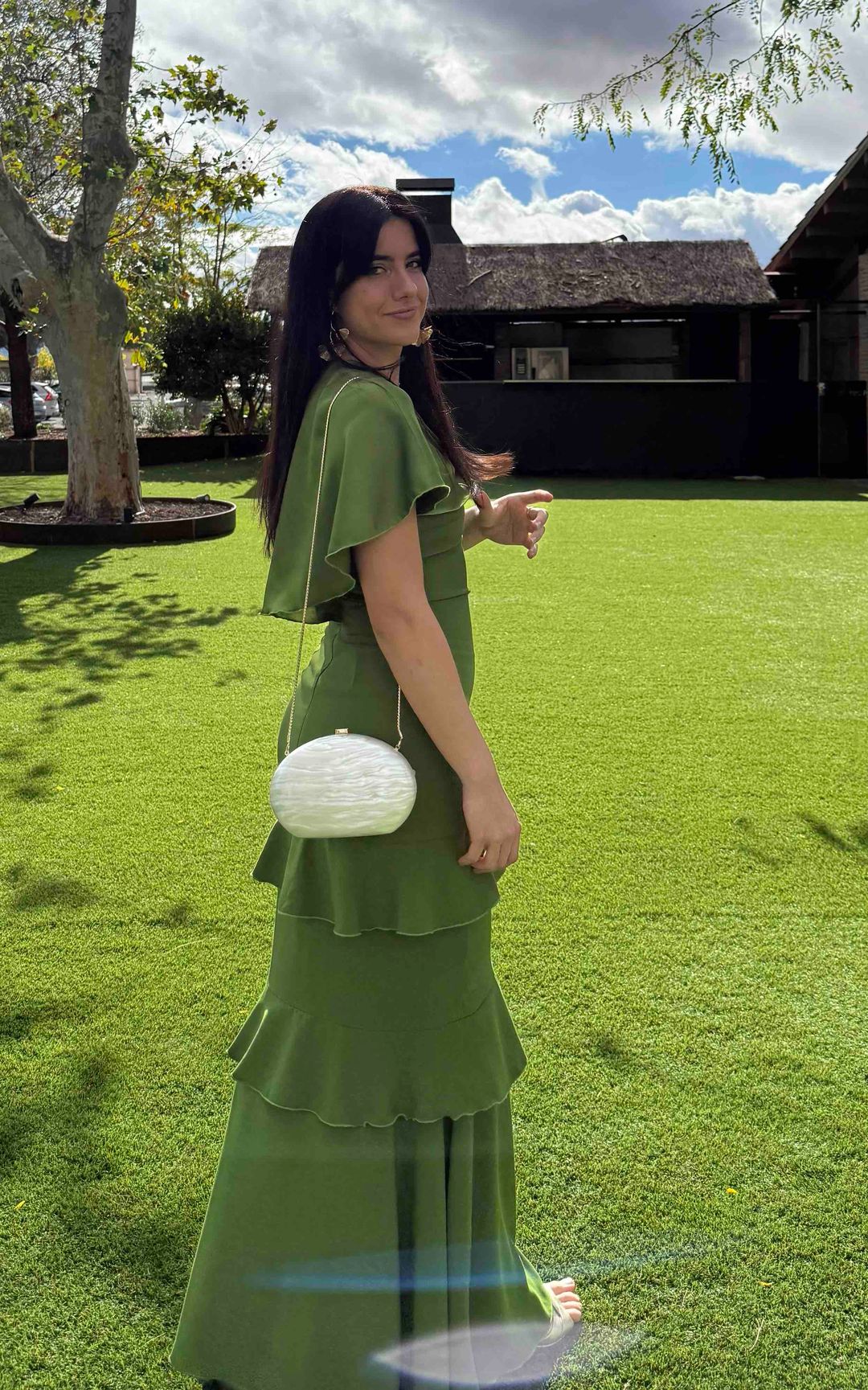 Vestido verde Dew And Corch - vestido de invitada para boda en Jointy