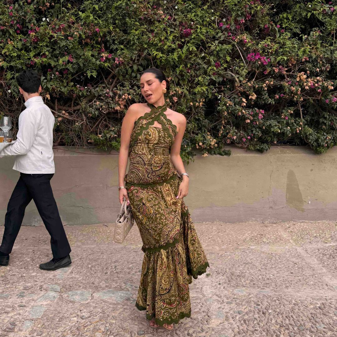Vestido Philippa 1970 divino de boda estilo español - vestido de invitada en Bilbao en Jointy