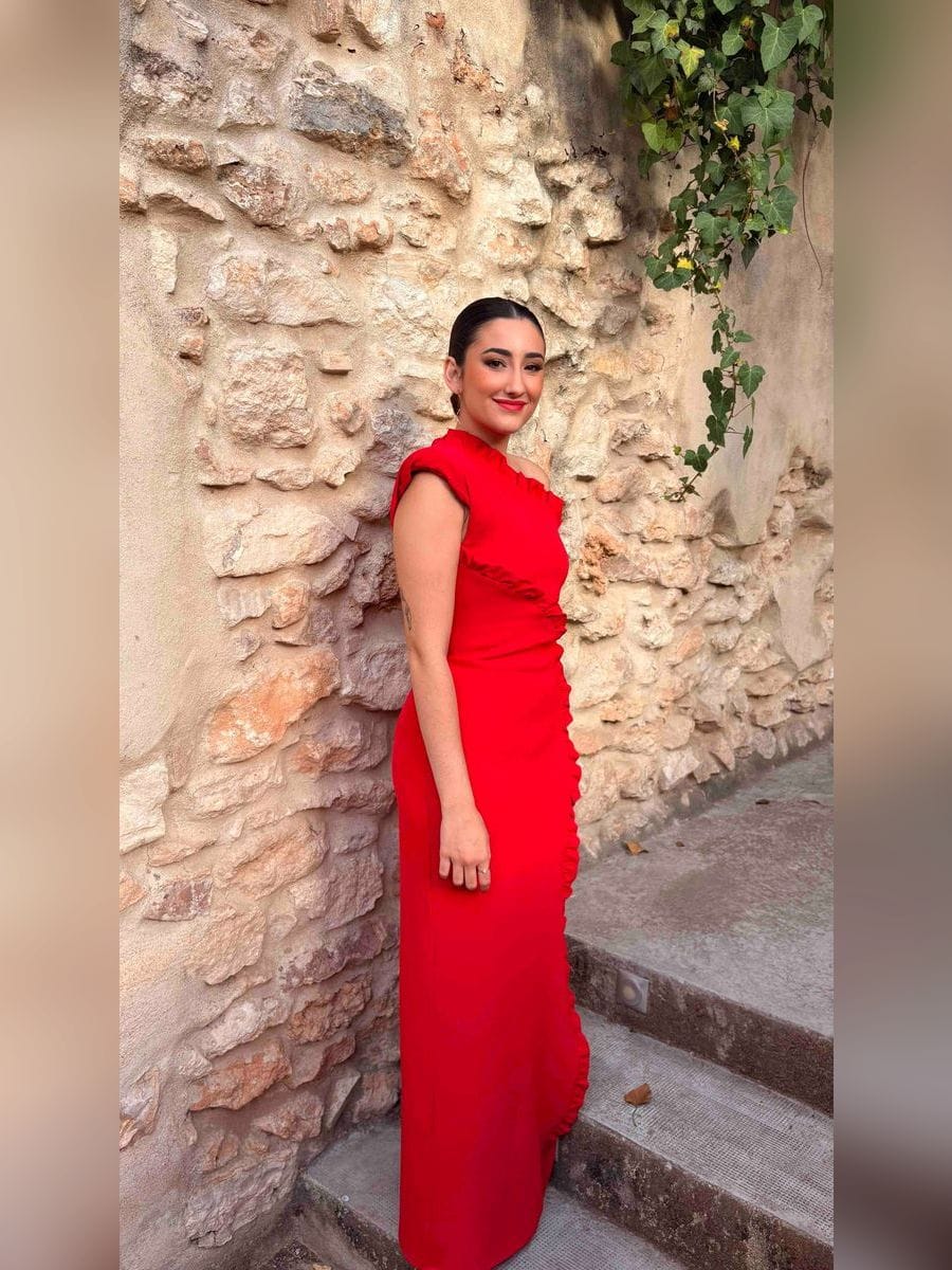Alquilar Vestido Vexar de Dew & Corch — vestido de invitada para bodas, comunión, bautizo o graduación en Jointy