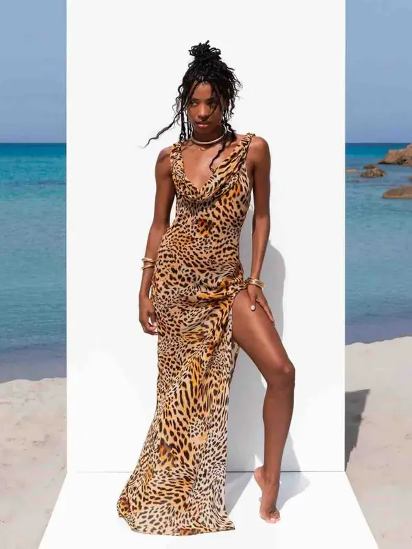 Alquilar Vestido rat and boa animal print de Rat & Boa, talla XS, en Jointy