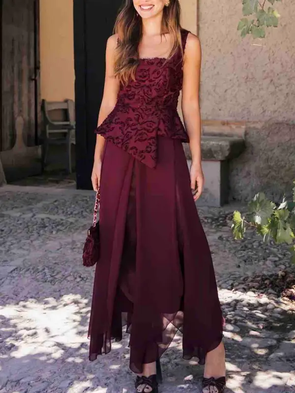 Alquilar Conjunto falda top invitada de Mariquita Trasquilá, talla XS, en Jointy