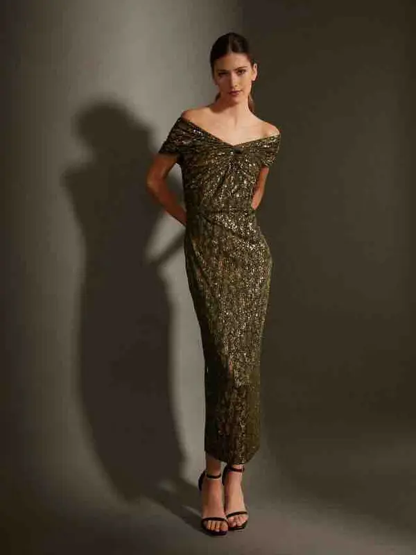 Alquilar Vestido fiesta/boda de Bimani, talla S, en Jointy