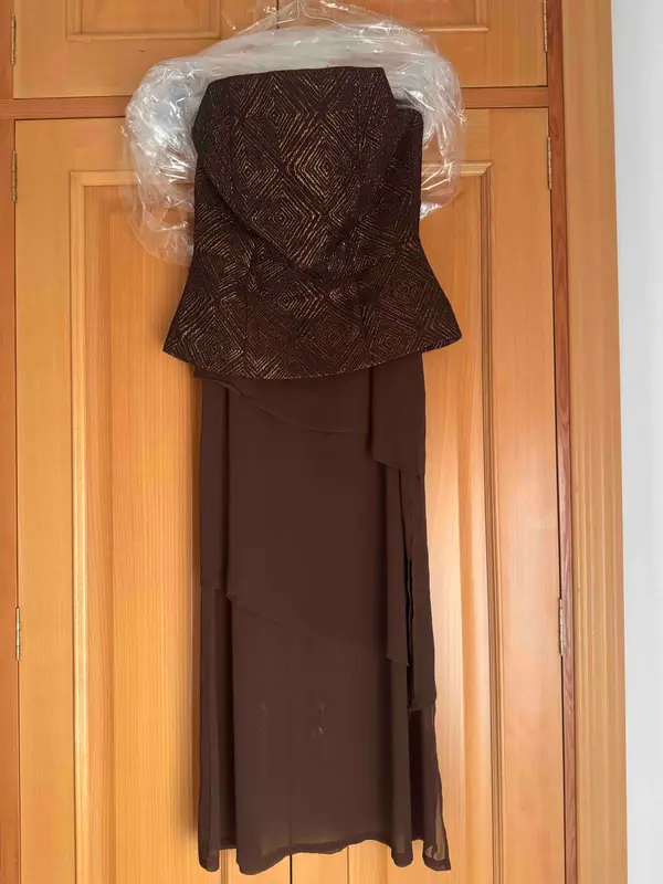 Alquilar Vestido marrón Cardie de Cardié, talla S, en Jointy