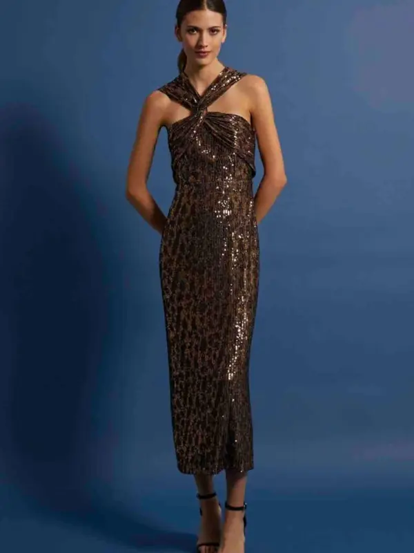 Alquilar Vestido lentejuelas de Bimani, talla M, en Jointy