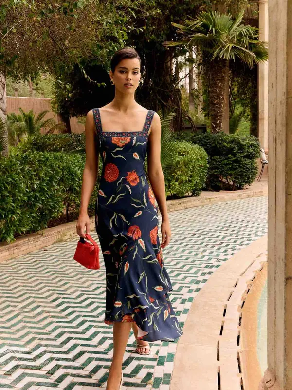 Alquilar Vestido estampado flores de Lady Pipa, talla XS, en Jointy