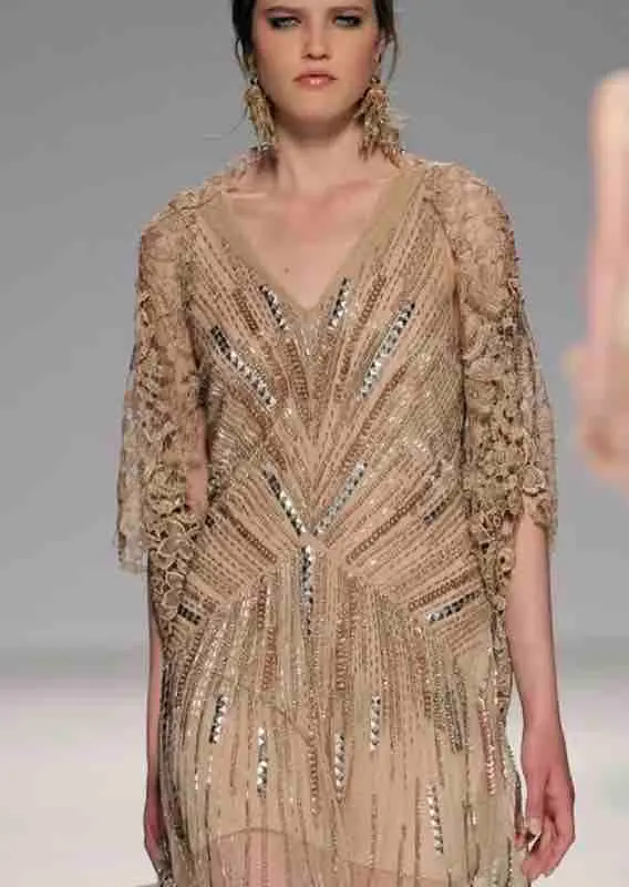 Alquilar Vestido pedrería de Matilde Cano, talla XS, en Jointy